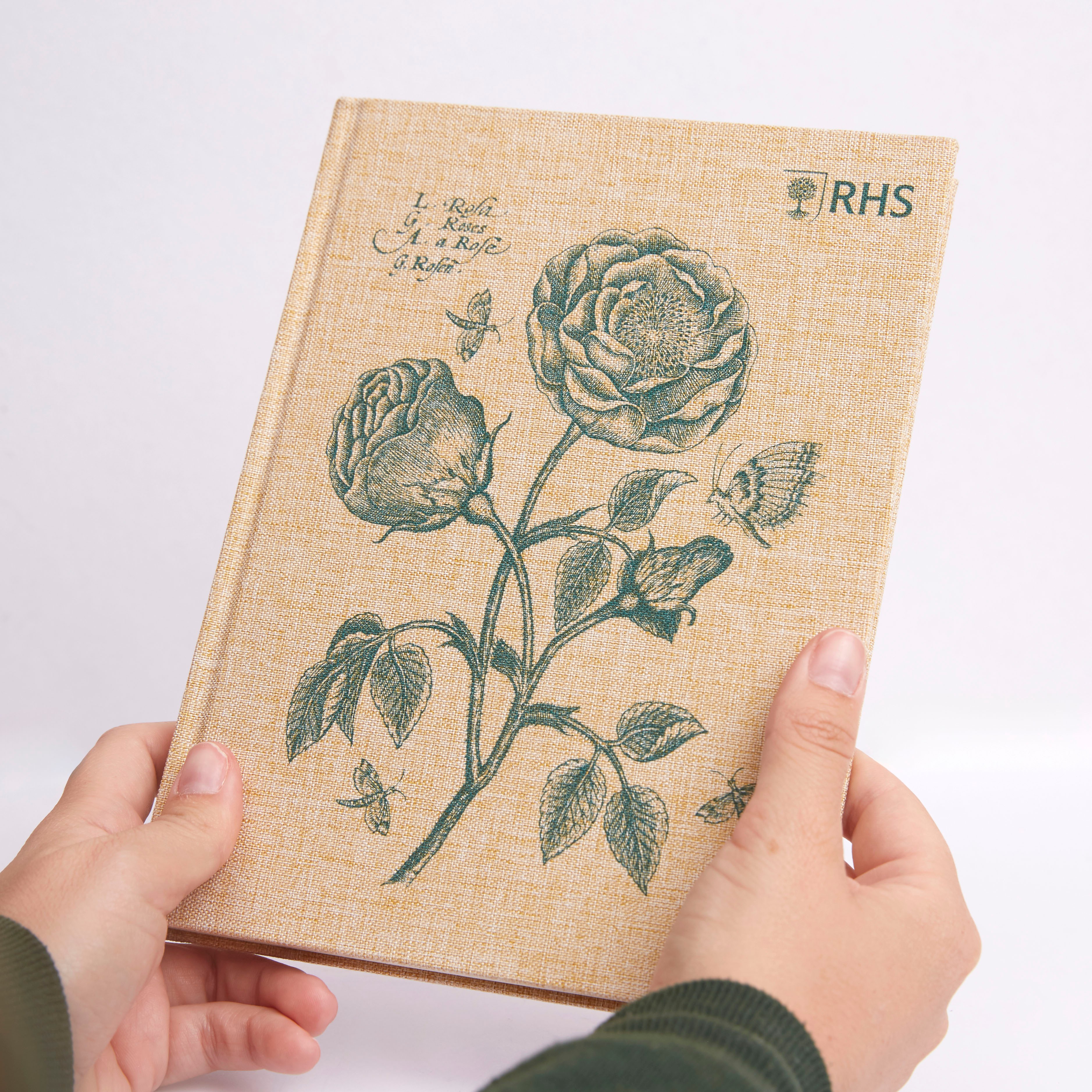 Schetsboek met harde kaft - 148 x 200 mm – Rose Canvas