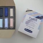 Schminke pastelkrijt - set 6 halve - lightest & deepest shades