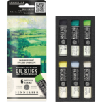 Sennelier Oil stick - set 6 stylized landscape