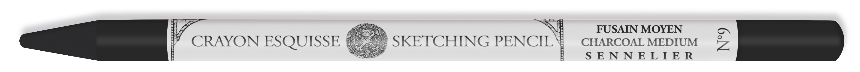 Sennelier schetspotlood - 9 charcoal medium