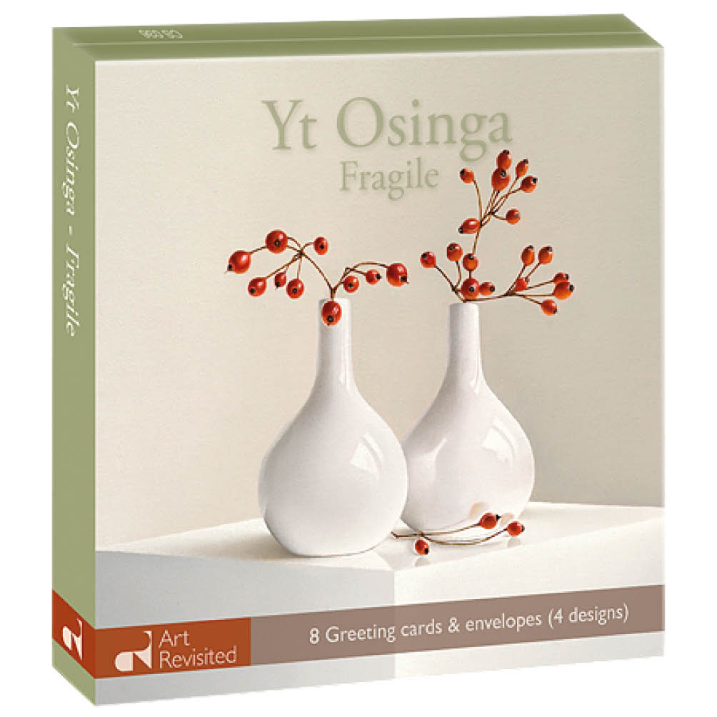 Wenskaartenset 8 kaarten - Yt Osinga – Fragile