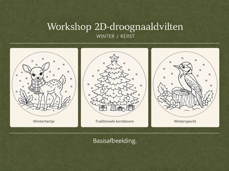 workshop naaldvilten kerst