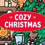 Boekenleggers om in te kleuren - cozy christmas