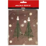 CCHobby mini creative kit - macrame kerstboom