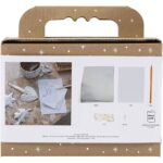 CCHobby mini hobbyset kerstdecoratie- silver metal