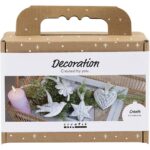 CCHobby mini hobbyset kerstdecoratie- silver metal
