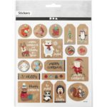 CCHobby stickers - Kerststickers