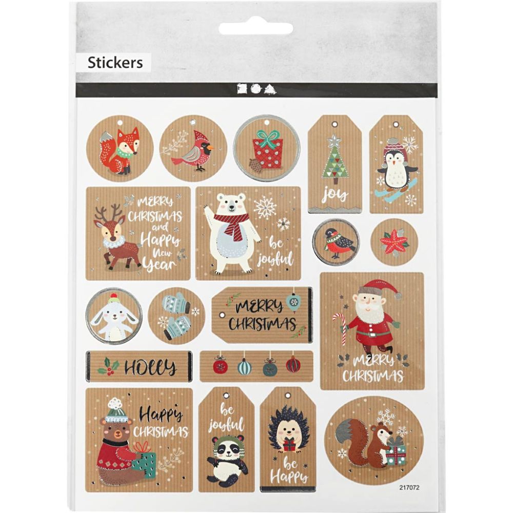 CCHobby stickers - Kerststickers