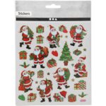 CCHobby stickers - klassieke kerstfiguren