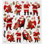 CCHobby stickers - Klassieke kerstman