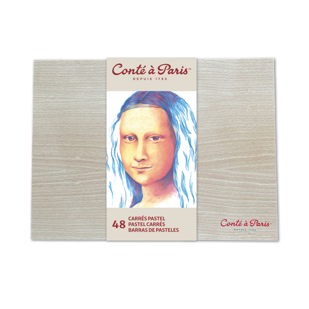 Conte a Paris carre - set 48 in kist