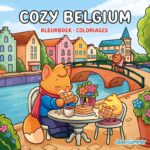 Cozy Belgium - Comfy kleurboek - Jade Summer