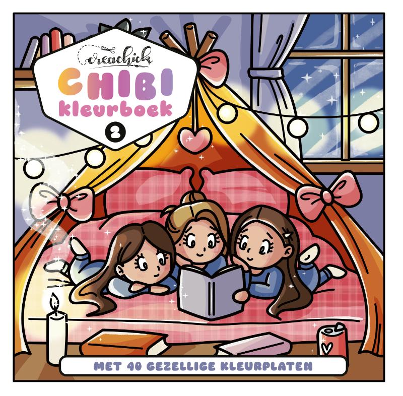 Creachick chibi kleurboek 2