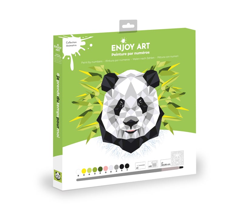 Enjoy art schilder op nummer - Panda