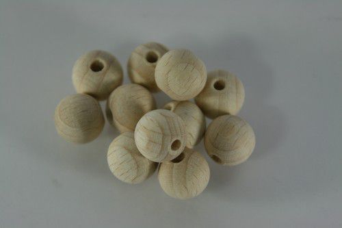 Houten kraal 18mm