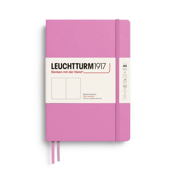 Leuchtturm1917 hard cover medium A5 - plain - bubblegum