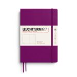Leuchtturm1917 hard cover medium A5 - plain - burgundy