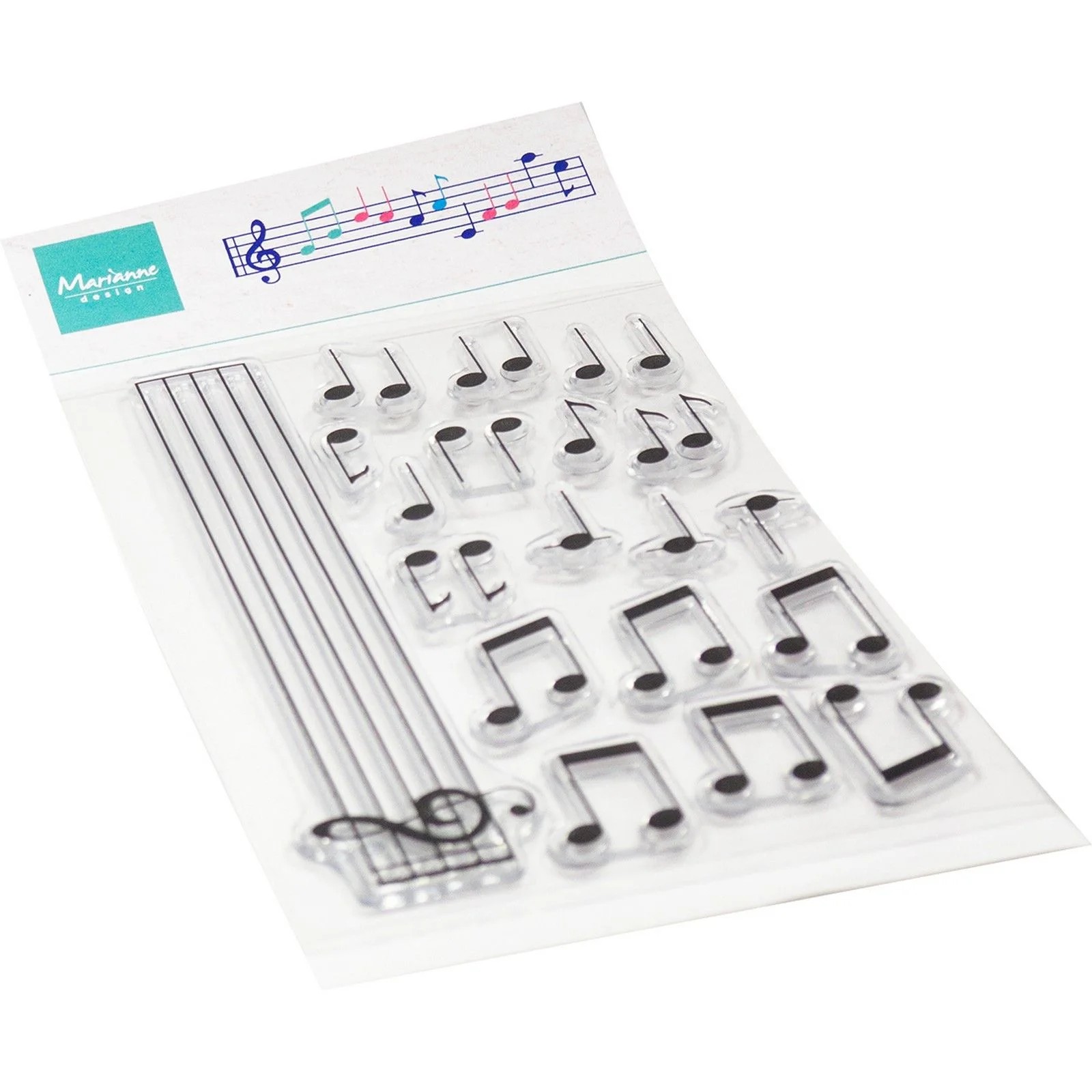 Marianne Design Clear Stamps - Musical Notes