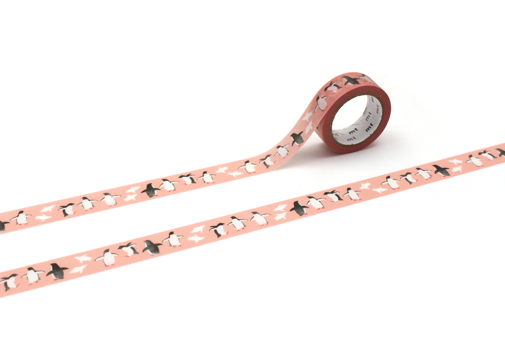 MT washitape artist tape - adelie penguin