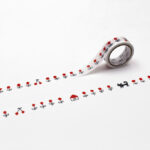 MT washitape artist tape - black cat