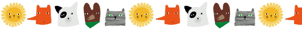 MT washitape artist tape - creatures