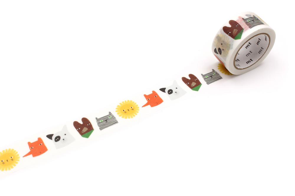 MT washitape artist tape - creatures
