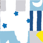 MT washitape artist tape - moon and stars