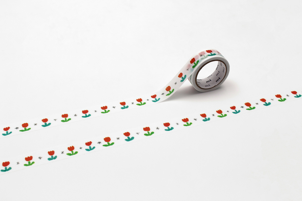 MT washitape artist tape - tulip