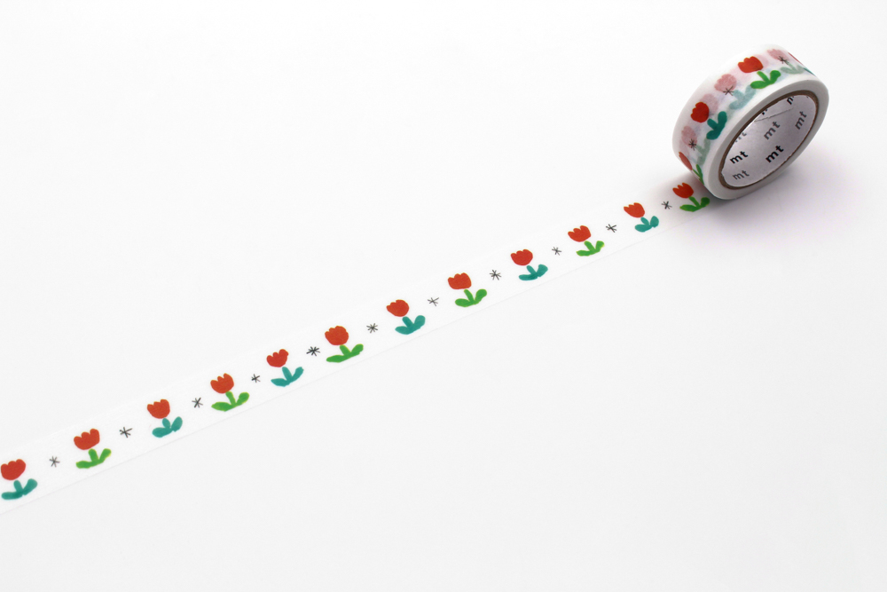 MT washitape artist tape - tulip