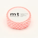 MT washitape basic - dot shocking red