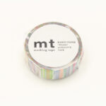 MT washitape basic - multi border pastel