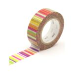 MT washitape basic - multi border vivid