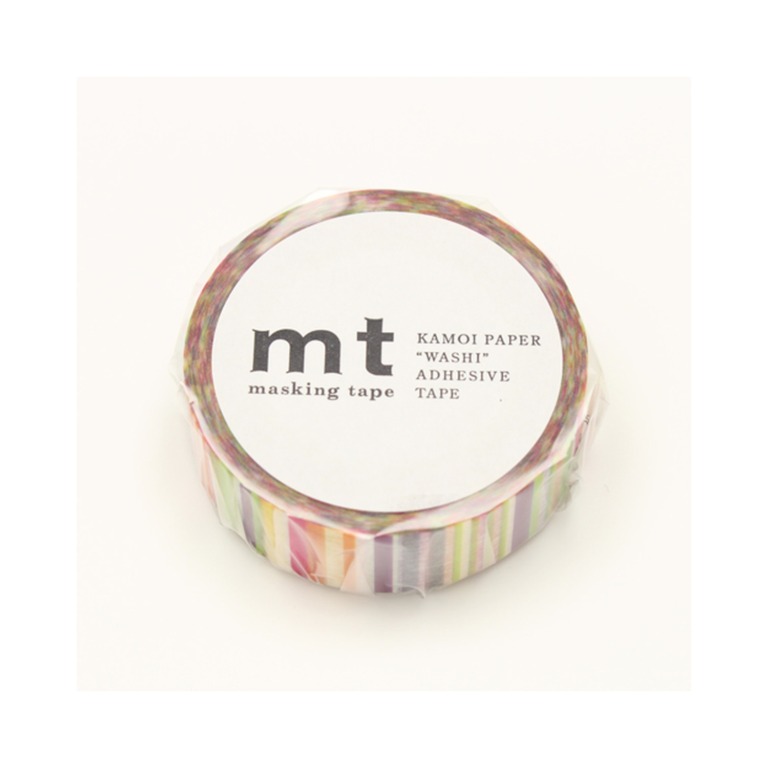 MT washitape basic - multi border vivid