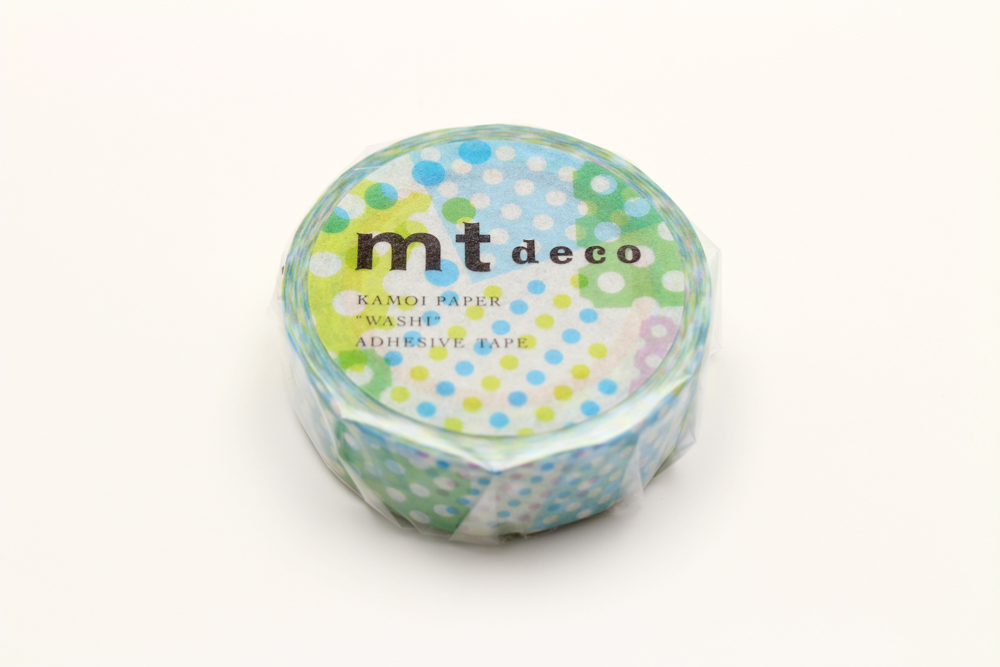 MT washitape basic - negapoji dot blue
