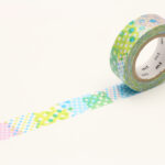 MT washitape basic - negapoji dot blue