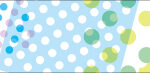 MT washitape basic - negapoji dot blue