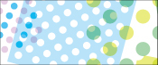 MT washitape basic - negapoji dot blue