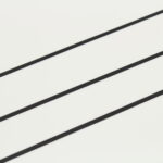 MT washitape basic - slim 3mm matte black