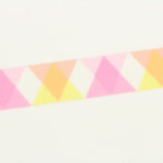 MT washitape basic - traingle and diamond pink