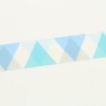 MT washitape basic - triangle and diamond blue