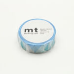 MT washitape basic - triangle and diamond blue