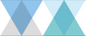 MT washitape basic - triangle and diamond blue