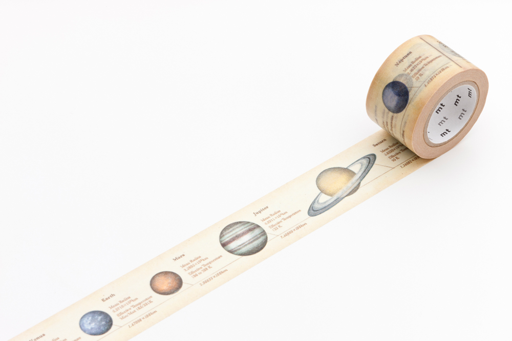 MT washitape ex - encyclopedia / solar system