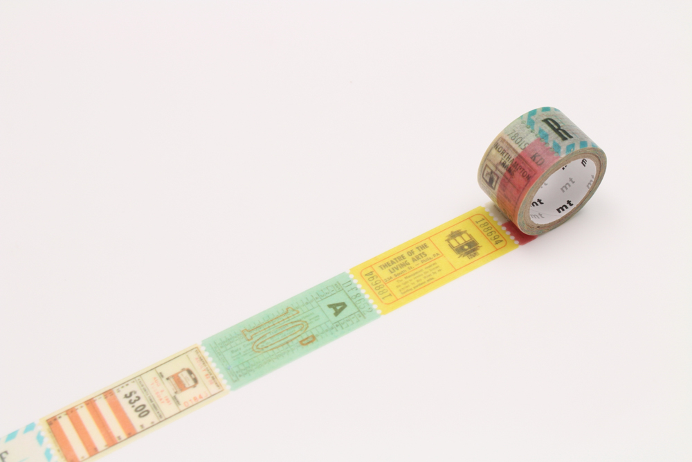 MT washitape fab - mt ticket (dot punch)