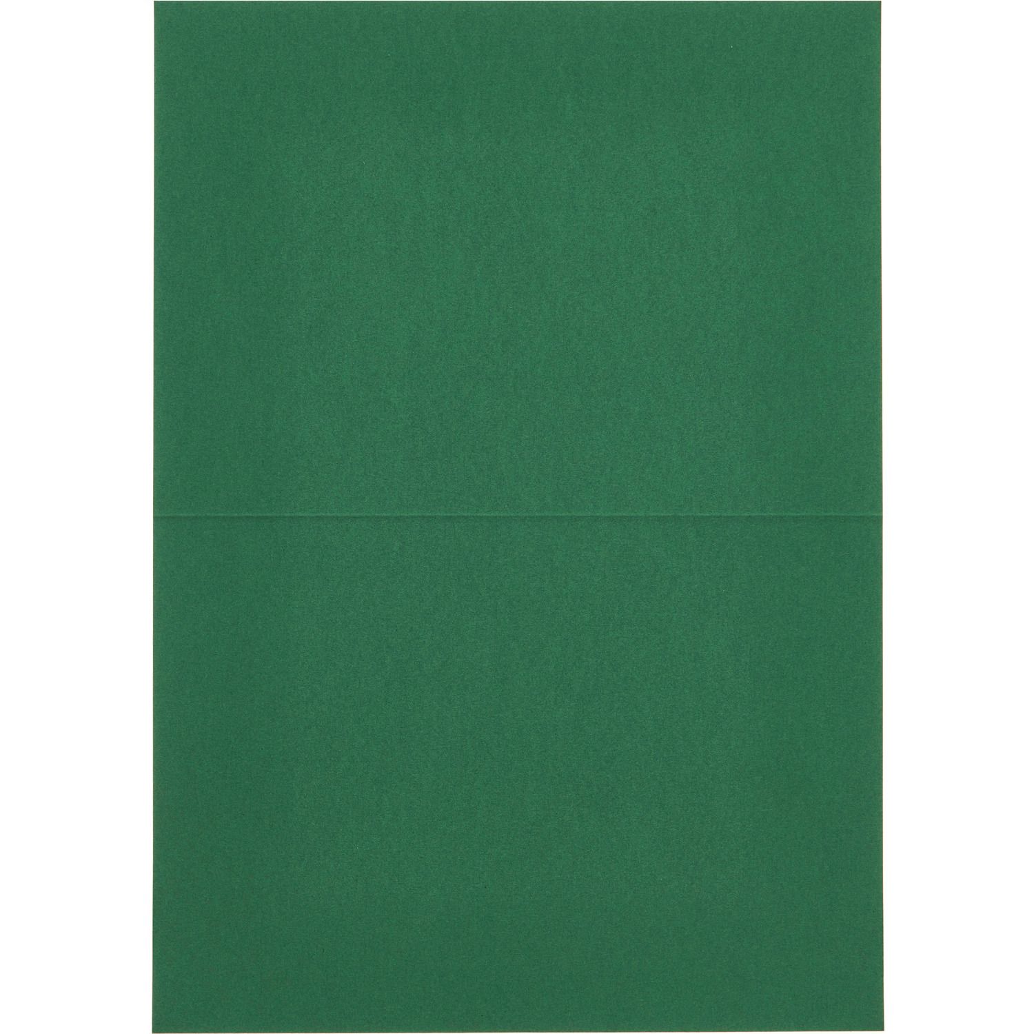 Paper Poetry Luxury dubbele kaart A6 - donkergroen