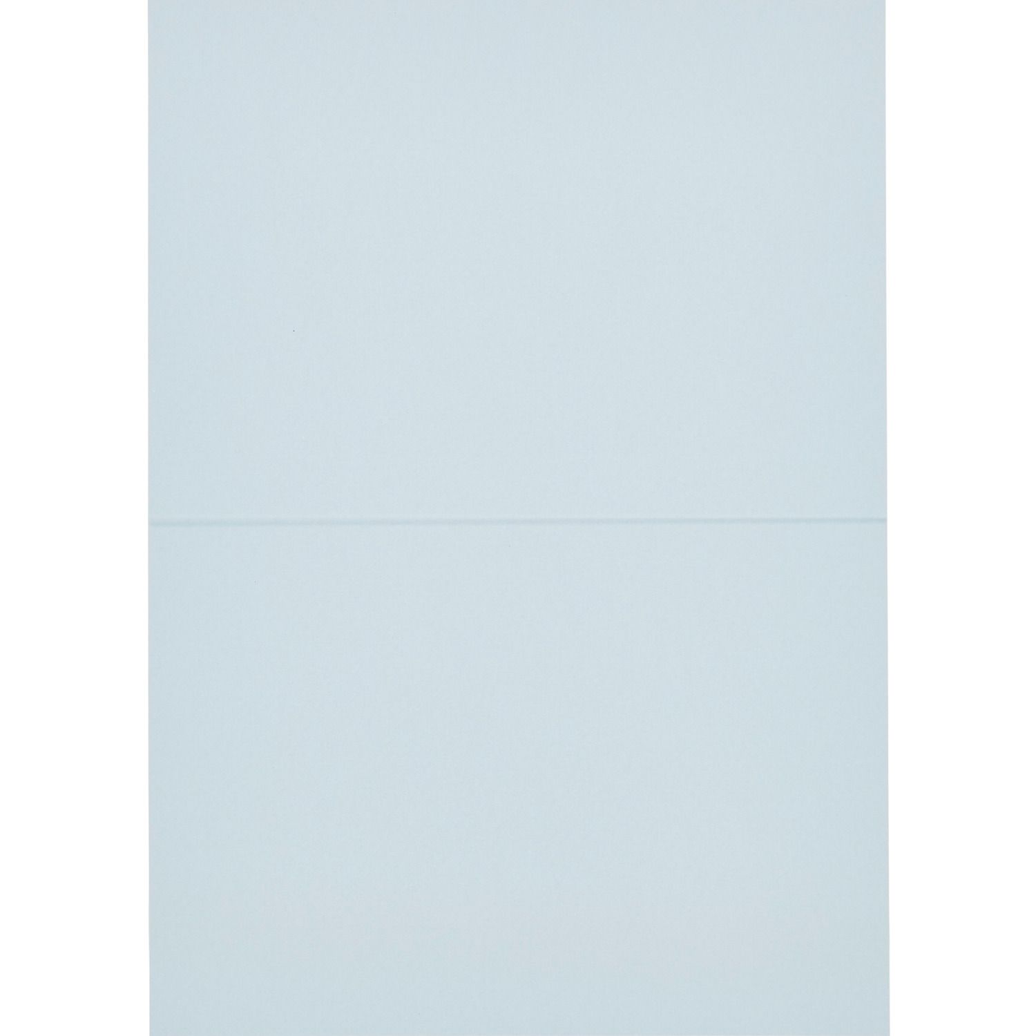 Paper Poetry Luxury dubbele kaart A6 - lichtblauw