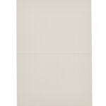 Paper Poetry Luxury dubbele kaart A6 - lichtgrijs