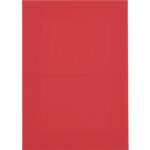 Paper Poetry Luxury dubbele kaart A6 - rood