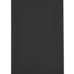 Paper Poetry Luxury dubbele kaart A6 - zwart