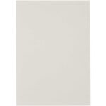 Paper Poetry Luxury Kaart A4 - lichtgrijs